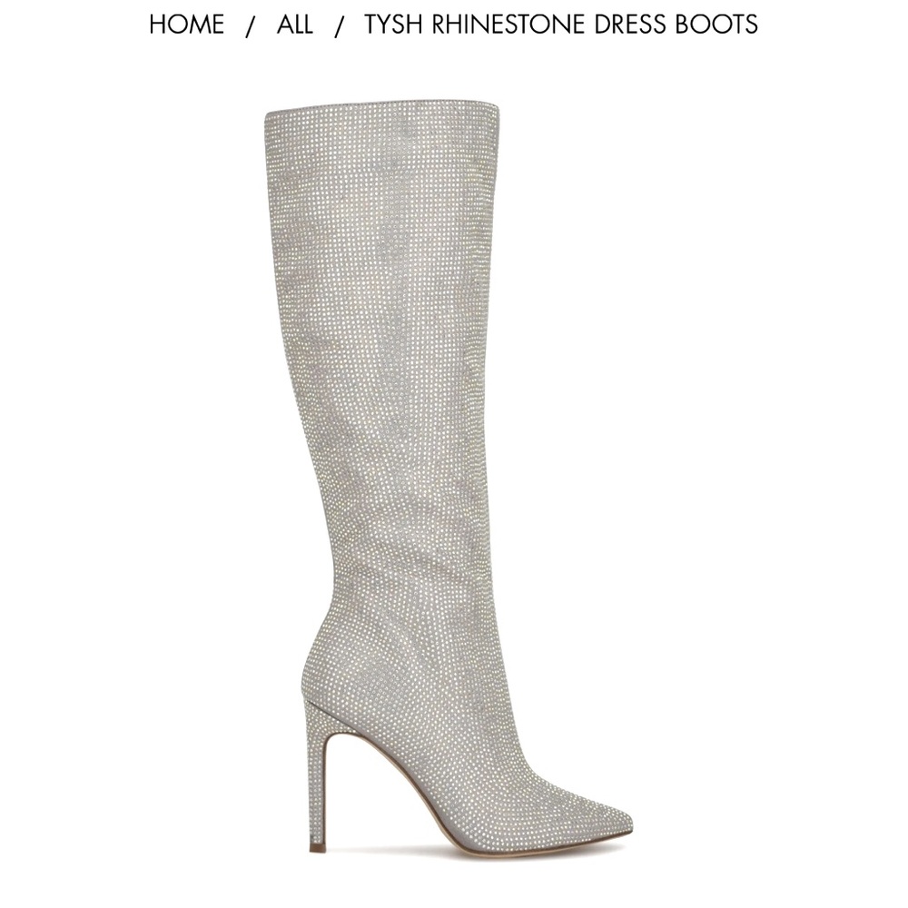 Rhinestone Boots size 8